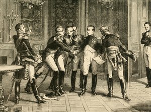 Napoleon Bonaparten luopuminen kruunusta, 1815, 1890. tekijältä Unbekannt