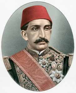 Abdul Hamid II 1842-1918, viimeinen Turkin sulttaani, c1880 tekijältä Unbekannt