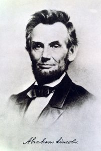 Abraham Lincoln, Yhdysvaltain presidentti, 1865 tekijältä Unbekannt