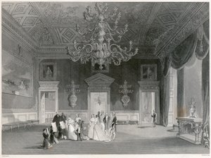 Kuningatar Victorian liittyminen, St Jamesin palatsi, Lontoo, 1837 tekijältä Unbekannt