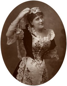 Ada Cavendish, brittiläinen näyttelijä, 1882 tekijältä Unbekannt