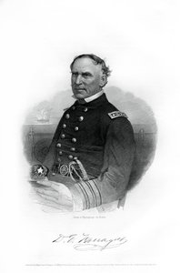 Amiraali David Farragut, Yhdysvaltain laivaston upseeri Yhdysvaltain sisällissodassa, 1862-1867 tekijältä Unbekannt