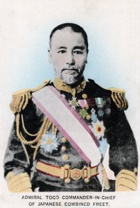 Amiraali Togo, Japanin yhdistetyn laivaston komentaja, c1903-1905 tekijältä Unbekannt