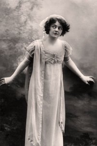Adrienne Augarde 1882-1913, englantilainen näyttelijä, 1907 tekijältä Unbekannt