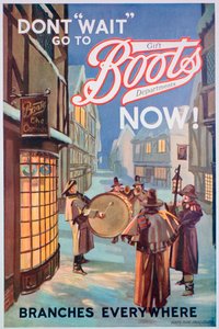 Mainos Boots the Chemists, 1924 tekijältä Unbekannt