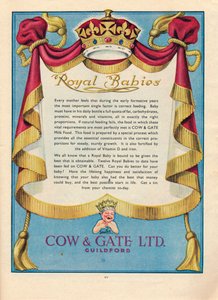 Cow & Gate Ltd:n mainos, 1951 tekijältä Unbekannt
