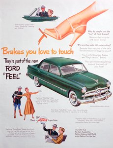 Mainos Ford-autoista, 1949 tekijältä Unbekannt