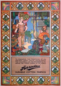 Horrockses-kankaiden mainos, 1920 tekijältä Unbekannt