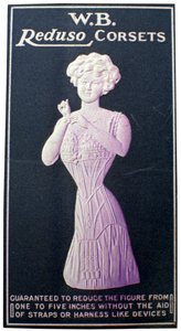 Mainos WB Reduso -korseteille, 1900-luku tekijältä Unbekannt