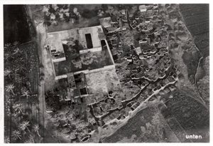 Ilmakuva kylästä, Egypti, 1931 1933 tekijältä Unbekannt