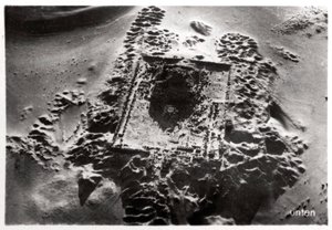 Ilmakuva arkeologisista kaivauksista lähellä Saqqaraa, Egypti, 1931 1933 tekijältä Unbekannt