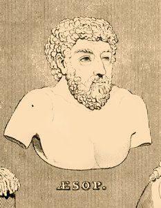 Aesop, n. 620-564 eKr., 1830. tekijältä Unbekannt