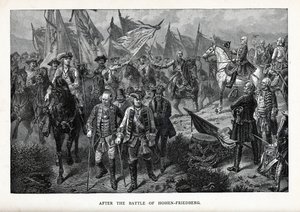 Hohenfriedbergin taistelun jälkeen 1882 tekijältä Unbekannt