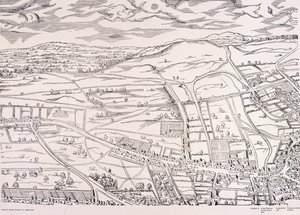 "Agas" Lontoon kartta, c1561 tekijältä Unbekannt