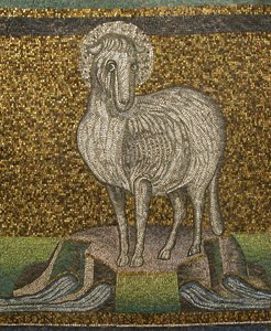 Agnus Dei, bysanttilainen, 1900-luvun alun alkuperäinen päivätty 500-luvulta. tekijältä Unbekannt