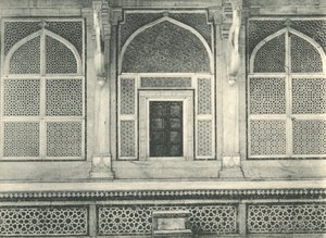Agra. Näyttö Sulim Chishtish Tomb, Futtehpur Sikri. tekijältä Unbekannt