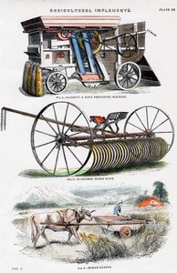 Maatalousvälineet, 1800-luku tekijältä Unbekannt