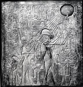 Akhenaten Amenhotep IV harhaoppinen Egyptin faarao tekijältä Unbekannt