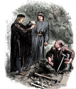 Voi, köyhä Yorick! Tunsin hänet, Horatio, 1850 tekijältä Unbekannt