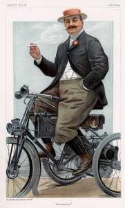 Albert, Comte de Dion, ranskalainen insinööri, 1899 tekijältä Unbekannt