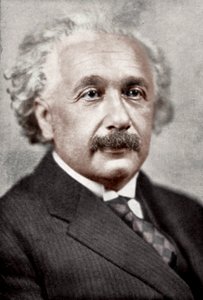Albert Einstein, saksalais-sveitsiläinen matemaatikko ja teoreettinen fyysikko, 1930-luku tekijältä Unbekannt