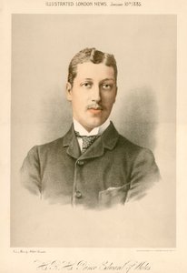 Albert Victor, Clarencen herttua, 1885 tekijältä Unbekannt
