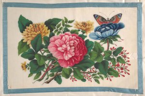 Àlbum que conté dotze quadres de flors, segle XIX. finlandès tekijältä Unbekannt