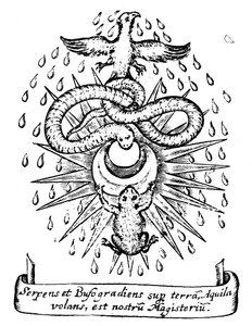 Alkemiallinen symboliikka, 1652 tekijältä Unbekannt