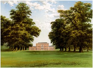 Aldby Park, Yorkshire, Darley-perheen koti, vuodelta 1880 tekijältä Unbekannt