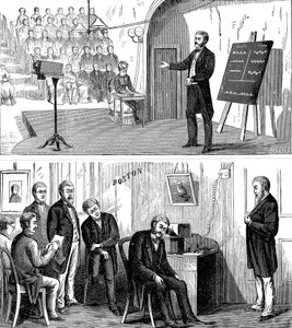Alexander Graham Bell 1847-1922, skotlantilaissyntyinen amerikkalainen keksijä, 1877 1890 tekijältä Unbekannt