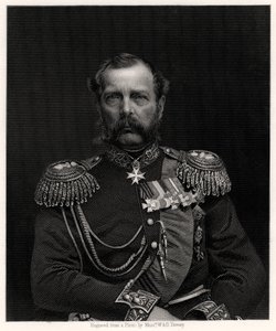 Aleksanteri II, Venäjän tsaari, 1800-luku tekijältä Unbekannt