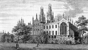 All Souls College, Oxfordin yliopisto tekijältä Unbekannt
