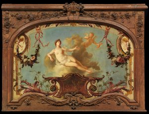 Allegorinen aihe, 1700-luvun alku. tekijältä Unbekannt