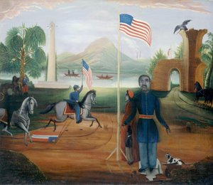 Vapauden allegoria, 1863 tai sen jälkeen. tekijältä Unbekannt