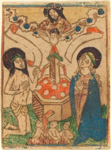 Eukaristian allegoria, n. 14701490. tekijältä Unbekannt