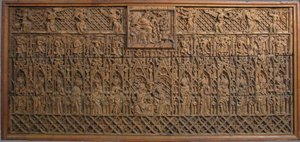 Altar Frontal, Brittiläinen, 1300-luvun loppu. tekijältä Unbekannt