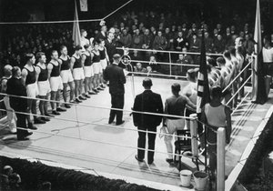Amatöörinyrkkeilykilpailu Saksan ja Puolan välillä, 1936 tekijältä Unbekannt