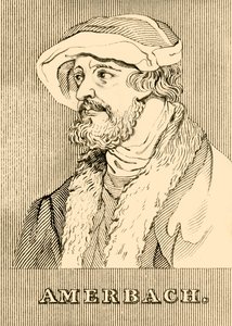 Amerbach, 1440-1513, 1830. tekijältä Unbekannt