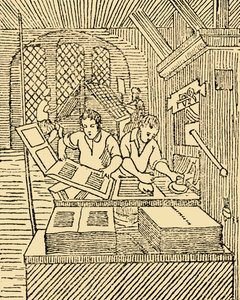 Early Printers Office, c1930. tekijältä Unbekannt