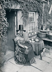 Vanha walesilainen nainen, 1912 tekijältä Unbekannt