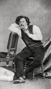 Andre Gill, ranskalainen karikaturisti, 1868 tekijältä Unbekannt