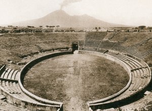 Anfiteatro, Pompei, Italia, 1900-luku tekijältä Unbekannt