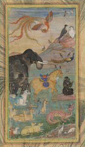 Eläimet ja linnut, 1600-luku. tekijältä Unbekannt