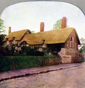 Ann Hathaways -mökki, Stratford-upon-Avon, Warwickshire, 1900-luvun alku tekijältä Unbekannt