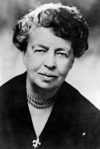 Anna Eleanor Roosevelt 1884-1962 amerikkalainen humanitaarinen avustaja tekijältä Unbekannt