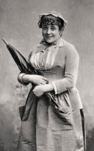 Anna Judic, ranskalainen sarjakuvanäyttelijä, 1875 tekijältä Unbekannt