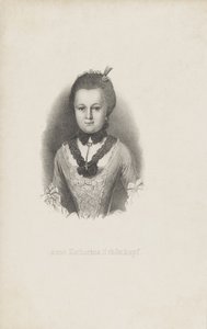 Anna Katharina Käthchen Schönkopf 1746-1810, noin 1820. tekijältä Unbekannt