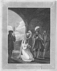 Anne Bullen, Sitoutunut torniin, 1838 tekijältä Unbekannt