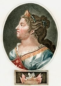 Anne, Ison-Britannian kuningatar, 1796 tekijältä Unbekannt