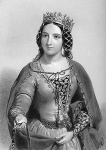 Anna of Warwick 1456-1485, kuningas Richard III:n kuningatar puoliso, 1851 tekijältä Unbekannt
